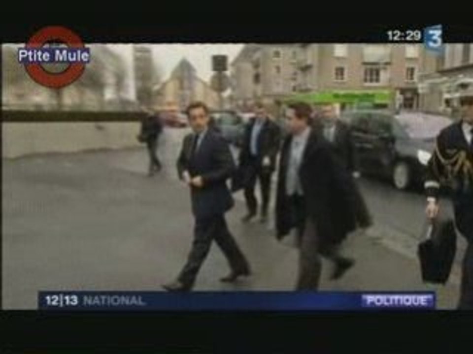 Le président est irritable