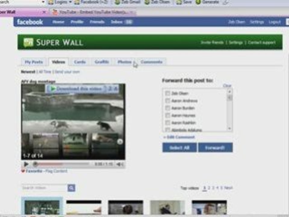 Top FaceBook Applications
