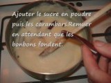 recette du gâteau de semoule aux carambars