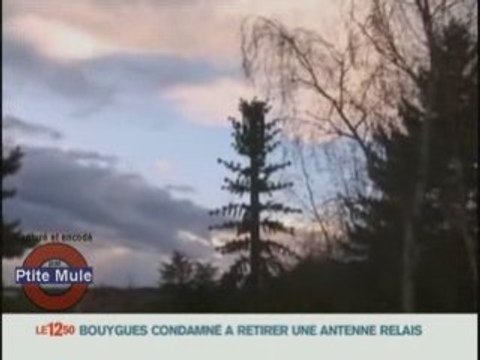 Bouygues doit démonter son antenne relais
