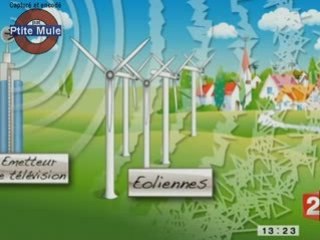Les éoliennes brouillent les télés