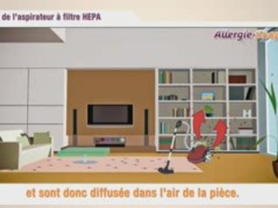 Les plus d'un aspirateur à filtre HEPA