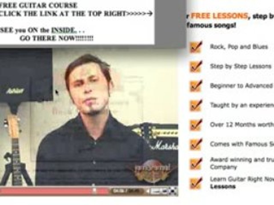 Guitar Lessons For Dummies Free Online Guitar Lessons