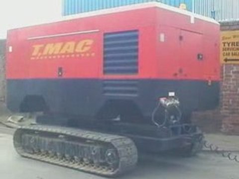 The TMac Track Mounted Remote Controlled Compressor