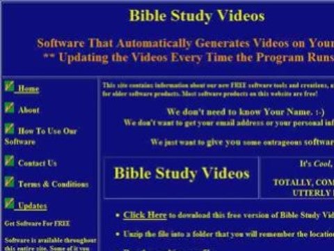 Mens Bible Study through the newest bible study videos