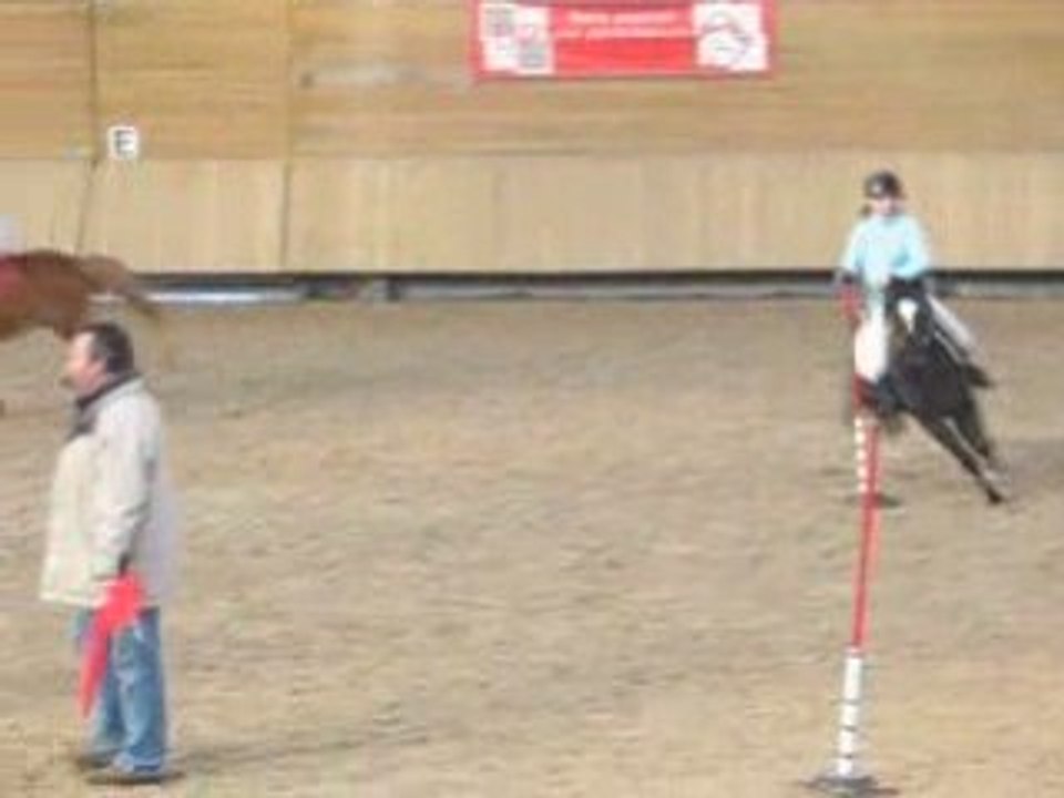 Moi au concours à Cherveux quand j'ai joué en Cadets Elite