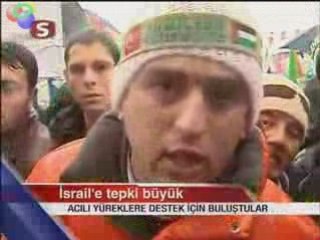 1 Million de Turcs  pour  Gaza  contre le massacre israélien