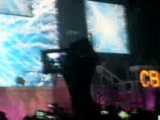 Chriis Brown Bercy Entrée en scene