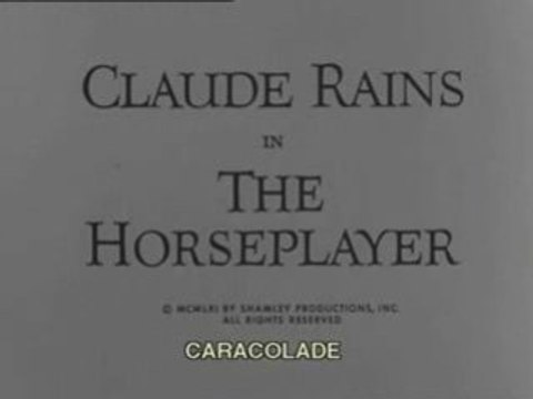 ALFRED HITCHCOCK 1 PRESENTS CARACOLADE THE HORSE PLAYER VOST