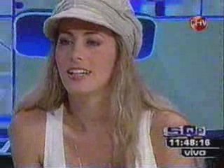 Catalina Palacios  pre-animacion del Festival de Olmue