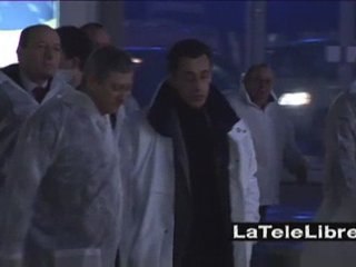 046 SARKOZY AU BOULOT TOT A RUNGIS
