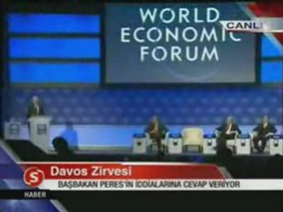 Mr. Erdogan à Davos(tarduction en francais)
