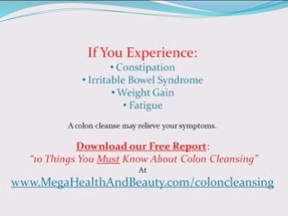 Colon Cleanse Reviews Colon Cleanse Products