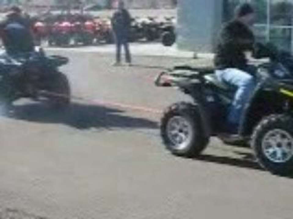 Yamaha Grizzly 700 vs_ Can-Am Outlander 500 xt