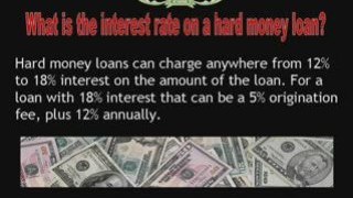 Answering Questions about Hard Money Loans