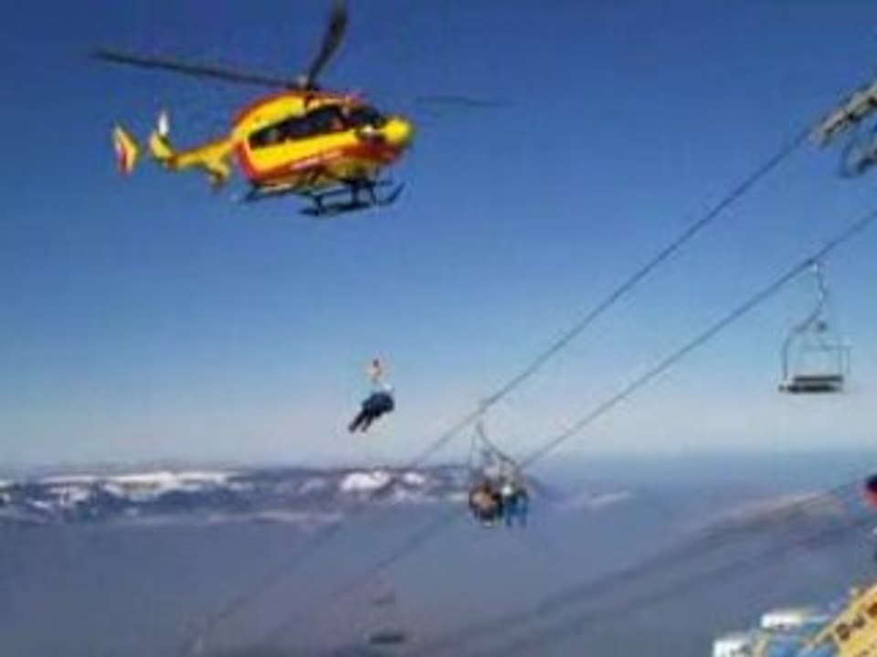 supercopter à chamrousse