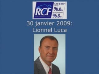 Forum RCF CA : Lionnel Luca (2/3)