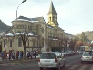 La Bourboule: Attente de la navette pour le sancy