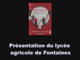 Objectif métiers - Lycée agricole de Fontaines