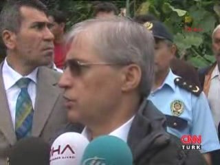 RİZE'NİN PAZAR İLÇESİNDE TOPRAK KAYMASI
