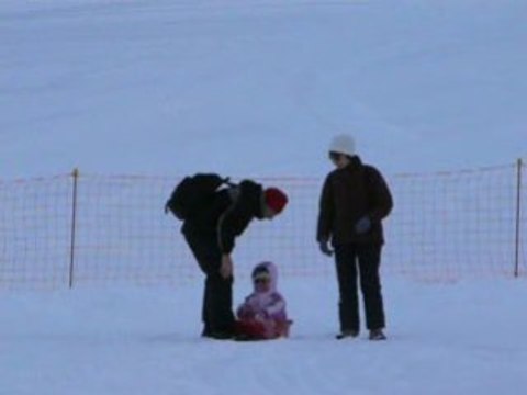 3ème descente en luge de Lulu