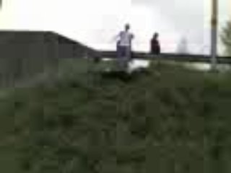 jackass 7401 - la dessante en poubelle 1