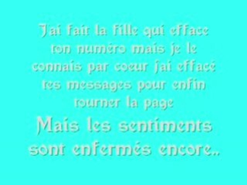 Pour mon bbey d'amour