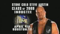 Stone cold steve austin hall of fame 2009 inductee promo