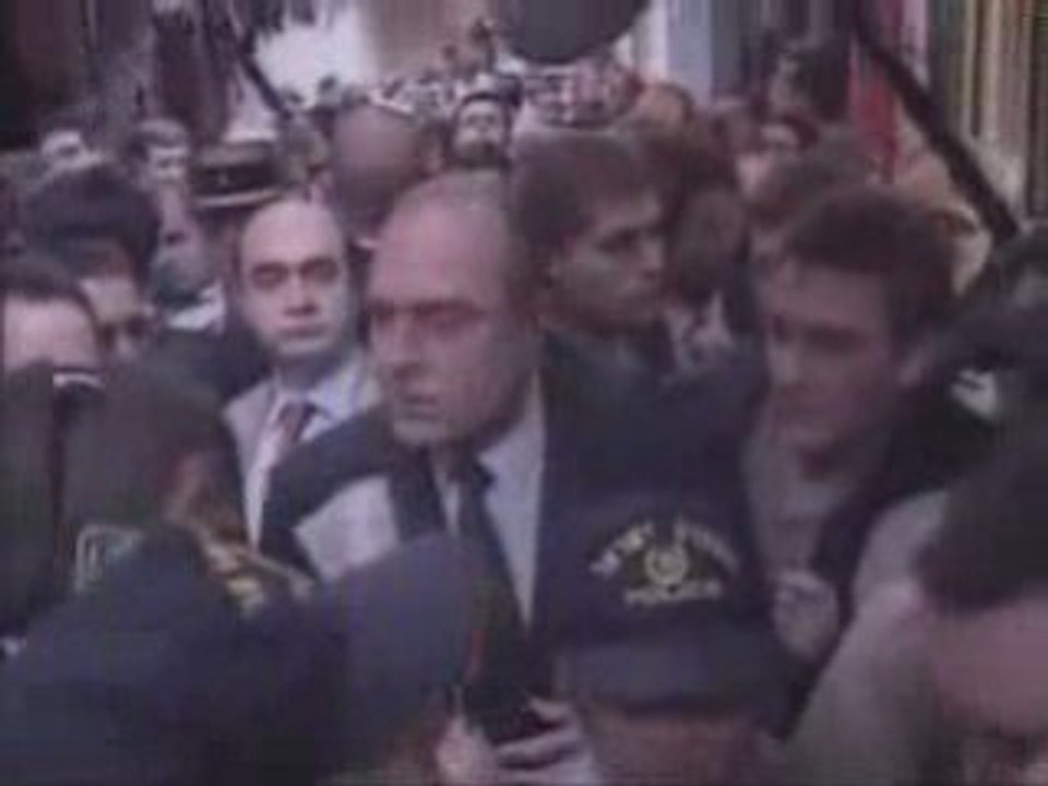 Chirac à Jérusalem en 1996...