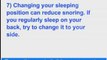 Eliminate Snoring - 10 Tips to Stop Snoring Naturally