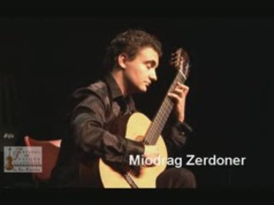 Miodrag Zerdoner Guitare Classique au FMCBR