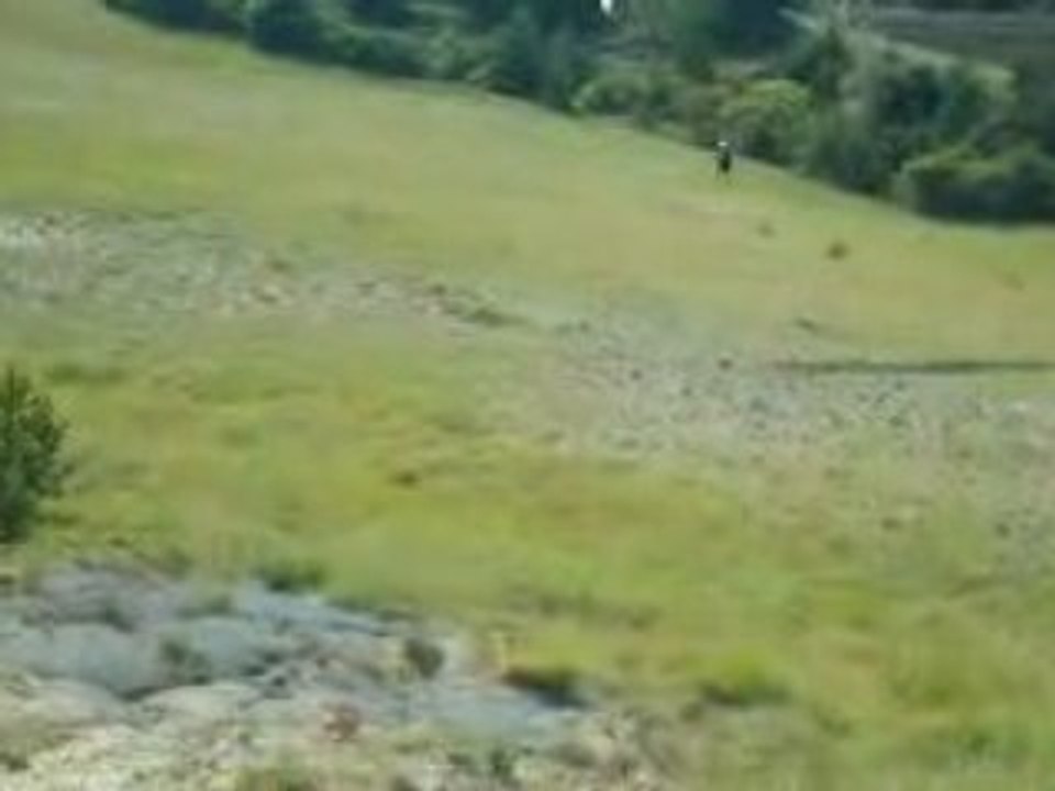 ELEVE DE L'EPB SUR LA PENTE ECOLE DE BUC EST