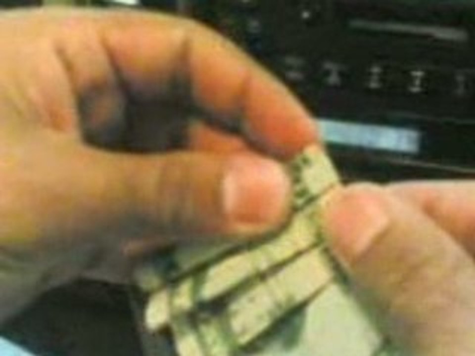 Prédiction du 11 septembre 2001 sur un billet de 20 dollard