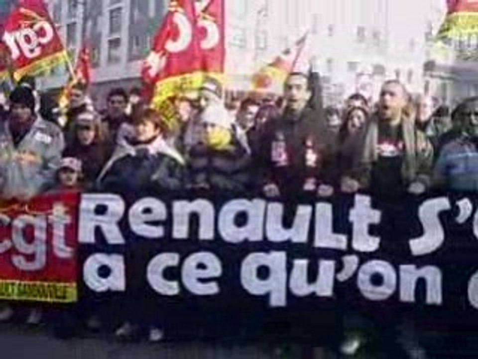 RENAULT et P.O même combat...le 29.01.09