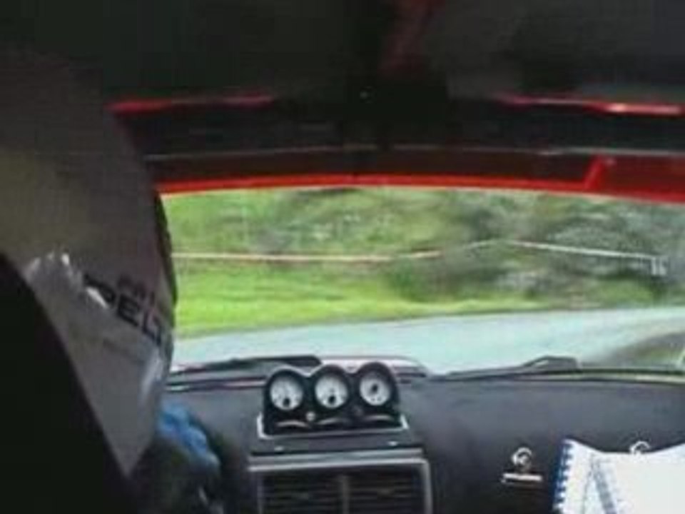 Rallye VAR 2008 Équipage VAILHÉ / CAUSSE caméra embarquée