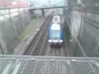 Départ d'un AGC vers Caen