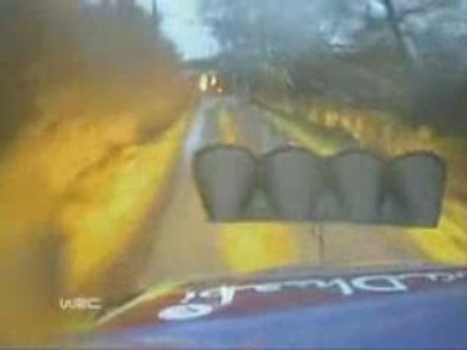 Rally Ireland 09 ss1 OnB Hirvonen + Loeb