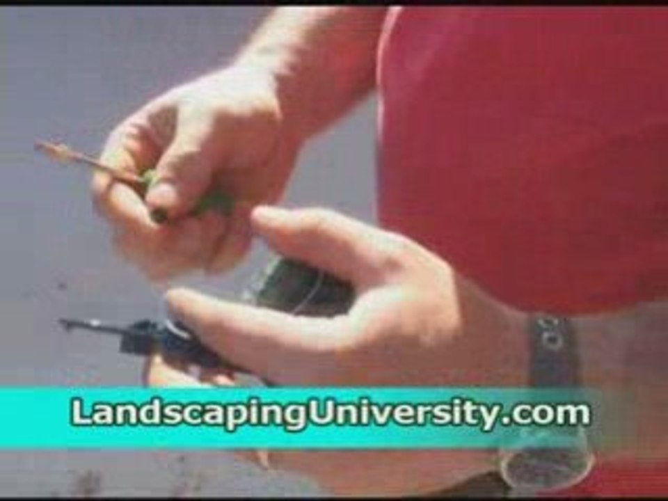 Installing Rotor Head Nozzles for an Irrigation System