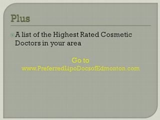 How To Find A Great Edmonton Liposuction Doctor