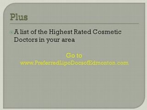 How To Find A Great Edmonton Liposuction Doctor