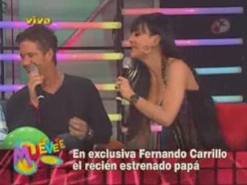 Dulce en Muévete ( con Fernando Carrilo ) parte 3