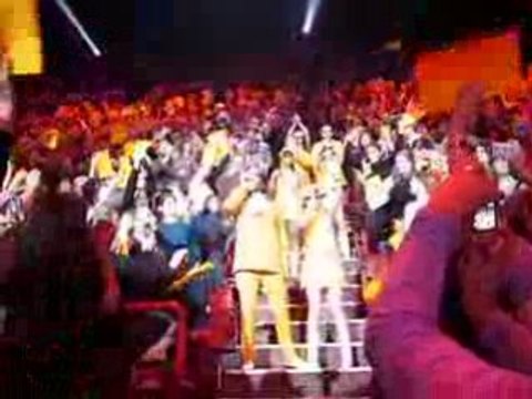 Les enfoirés font leur cinéma Tina Arena / Pascal Obispo