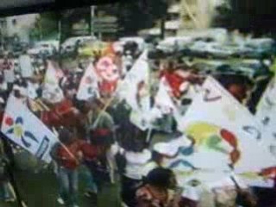 GREVE  EN GUADELOUPE /MANIFESTATION 1