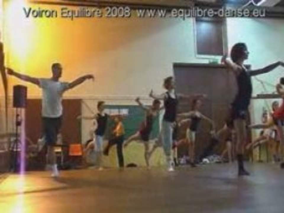 Peter MIKA pendant le stage de danse de Voiron.