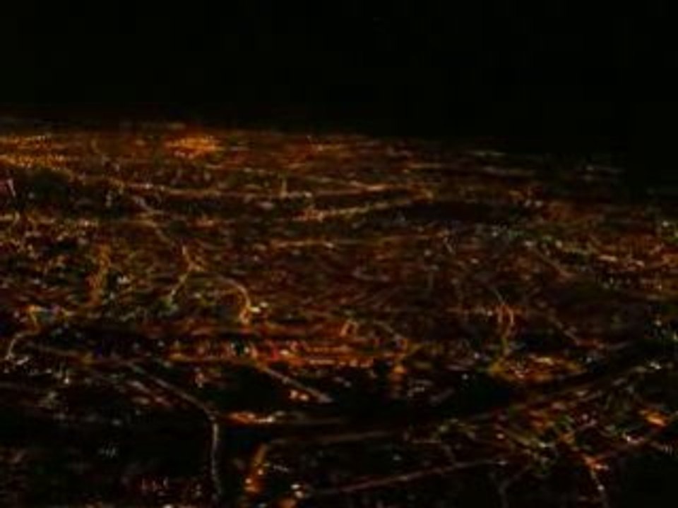 survol de Paris by night (tour effel)