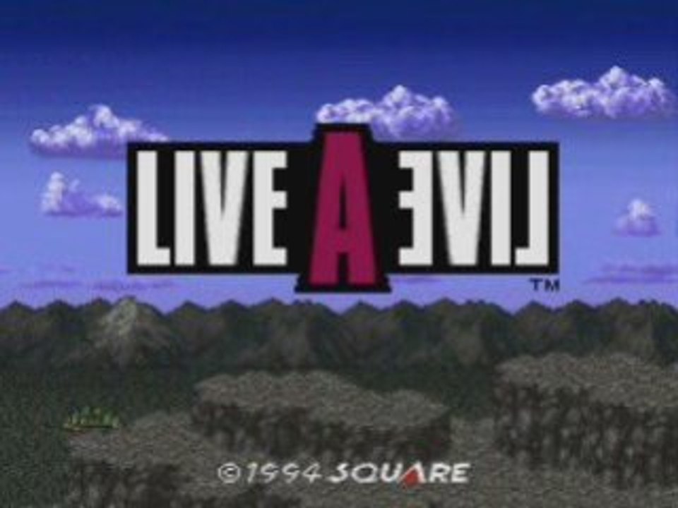 Introduction de Live A Live (SNES)
