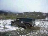 Hummer H1 - prova su fango-neve