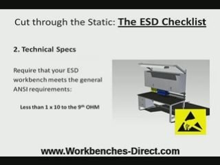 ESD Workbench and Table Selection