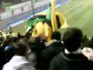 le mans nantes nantai en folie apré le but