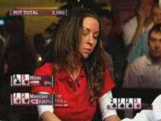 World Cup of Poker WCP III Isabelle Mercier flops full house